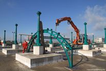Bouw Perronkappen op Berlijnplein