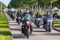 Protest motorrijders - De Meern