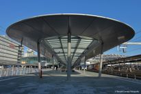 Perronoverkapping spoor 20 en 21 station Utrecht Centraal