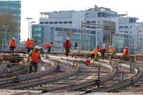 Aanleg trambaan Westplein - Utrecht
