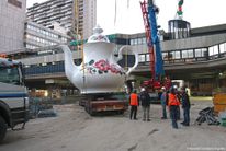 Kunstwerk Celestial Teapot - Hoog Catharijne - Utrecht