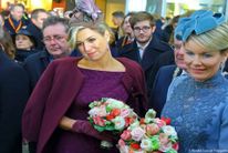 Opening Utrecht CS kon. Máxima en kon. Mathilde van België.